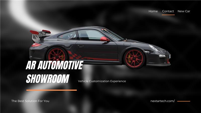 AR Automotive Showroom and Vehicle Customization Experience