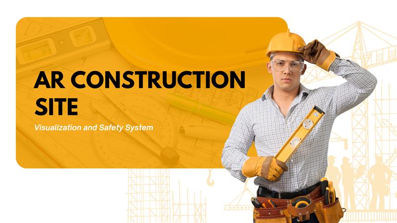 AR Construction Site Visualization and Safety System