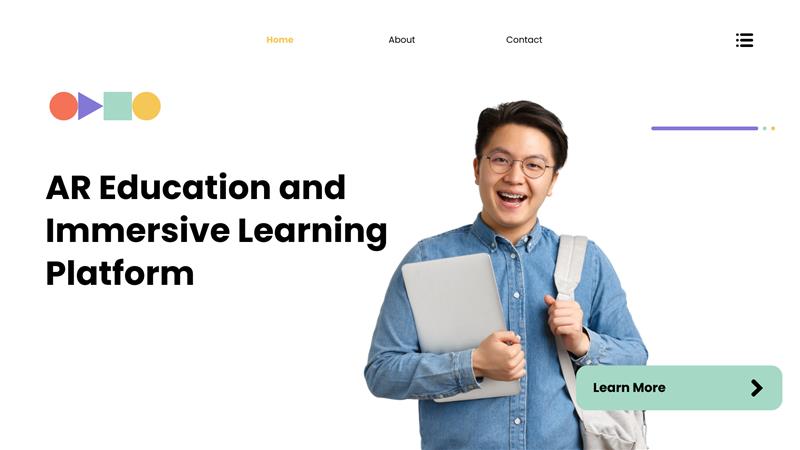 AR Education and Immersive Learning Platform