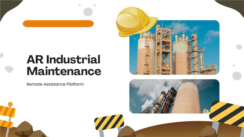 AR Industrial Maintenance and Remote Assistance Platform